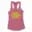Serra Pothitu Poda Women's Racerback Tank in Solid Hot Pink Color